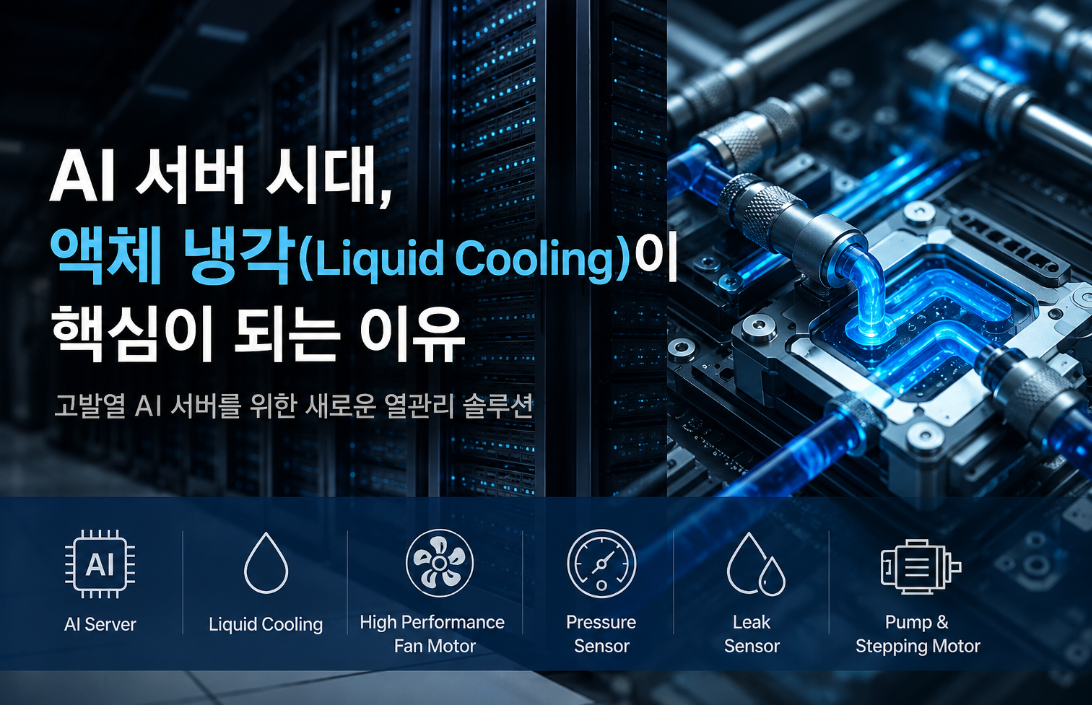 GPU 기반 AI 서버 시대, Liquid Cooling 기술의 중요성
